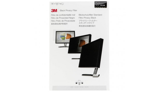 3M PF215W9B display privacy filter 54.6 cm (21.5&quot;) Monitor Frameless display privacy filter