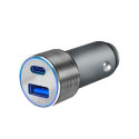 LogiLink PA0252 mobile device charger Universal Grey Cigar lighter Fast charging Auto