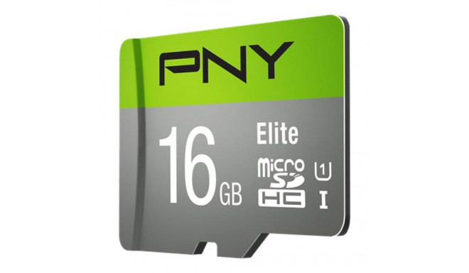 PNY Elite microSDHC 16GB UHS-I Class 10