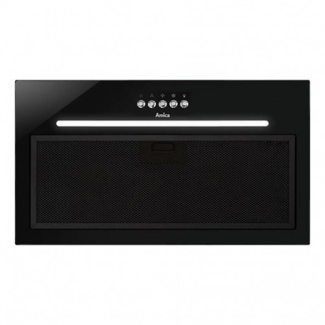 Amica OMP6255BG cooker hood Built-in Black 389 m³/h