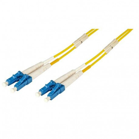 EFB Elektronik O0350.7,5 fibre optic cable 7.5 m LC OS2 Yellow