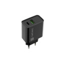 NATEC RIBERA Universal Black AC Fast charging Indoor