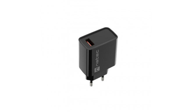 NATEC RIBERA Universal Black AC Fast charging Indoor