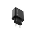 NATEC RIBERA Universal Black AC Fast charging Indoor