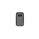 NATEC RIBERA Universal Black AC Fast charging Indoor
