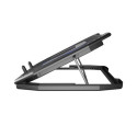 NATEC Oriole notebook cooling pad 43.9 cm (17.3&quot;) 1280 RPM Black