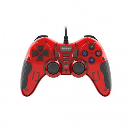 GENESIS MANGAN 200 Red USB 2.0 Gamepad Analogue / Digital PC