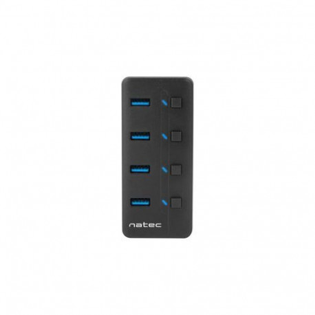 NATEC MANTIS USB 2.0 Type-B 5000 Mbit/s Black