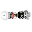 Baseus NGH06-0S headphones/headset Wired In-ear Calls/Music White