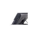 Gembird NBS-1F17T-01 laptop cooling pad 43.2 cm (17") 1500 RPM Black Gembird NBS-1F17T-01 laptop cooling pad 43.2 cm (17") 1500 RPM Black
