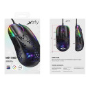 CHERRY XTRFY MZ1 Gaming Maus - schwarz - Maus - Optisc mouse Ambidextrous USB Type-A Optical 16000 D