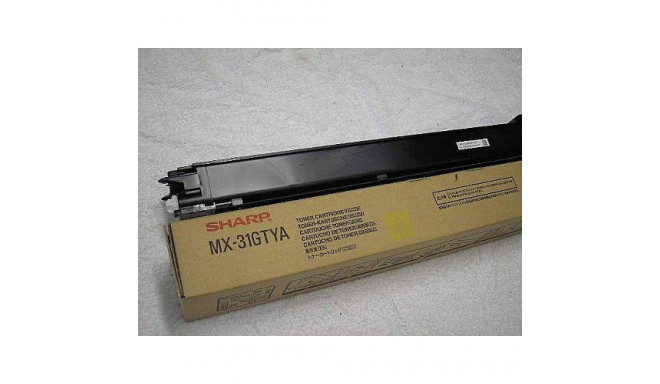 Sharp MX-31GTYA toner cartridge 1 pc(s) Original Yellow