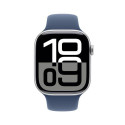 Apple Watch Series 10 OLED 46 mm Digital 416 x 496 pixels Touchscreen Silver Wi-Fi GPS (satellite)