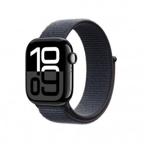 Apple Watch Series 10 OLED 42 mm Digital 374 x 446 pixels Touchscreen Black Wi-Fi GPS (satellite)