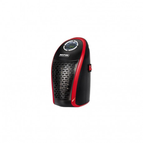 MPM MUG-18 electric space heater Indoor Black, Red 450 W Fan electric space heater