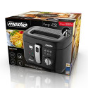 Mesko Home MS 4908 fryer Single 2.5 L Stand-alone 1800 W Deep fryer Black, Grey
