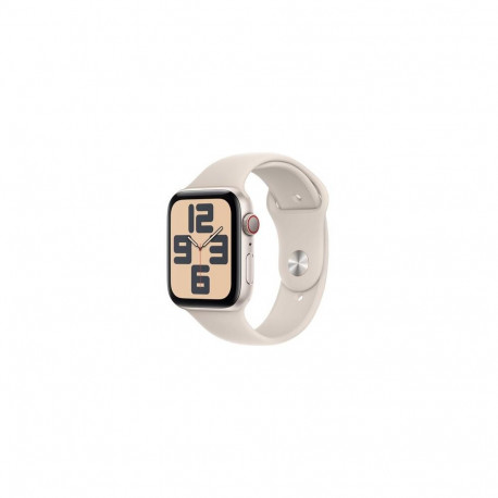Apple Watch SE OLED 44 mm Digital 368 x 448 pixels Touchscreen 4G Beige Wi-Fi GPS (satellite)