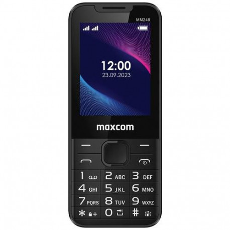 MaxCom Classic MM248 4G 6.1 cm (2.4") 82.3 g Black Feature phone