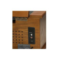 Denver MCR-50 audio turntable Brown