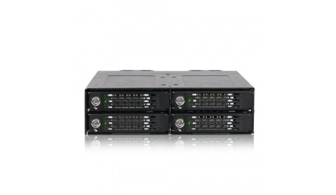 Icy Dock ToughArmor MB720M2K-B SSD enclosure Black M.2