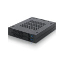 Icy Dock MB742SP-B drive bay panel Black