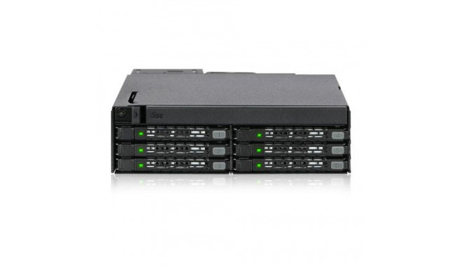 Icy Dock MB606SPO-B drive bay panel Black