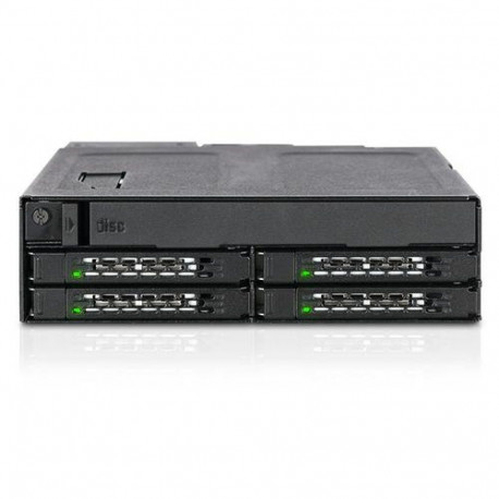 Icy Dock MB604SPO-B drive bay panel Black