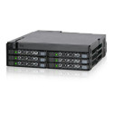 Icy Dock MB606SPO-B drive bay panel Black