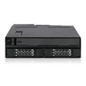 Icy Dock MB602SPO-B drive bay panel Black