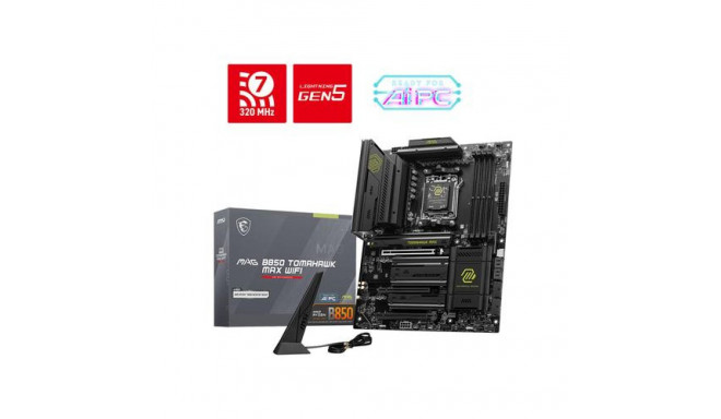 MSI MAG B850 TOMAHAWK MAX WIFI motherboard AMD B850 Socket AM5 ATX
