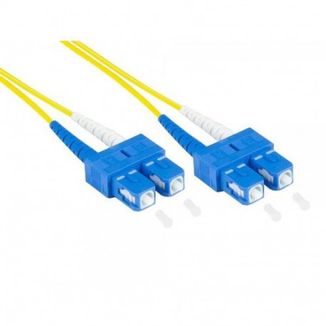 Alcasa LW-930SC InfiniBand/fibre optic cable 30 m 2x SC Yellow