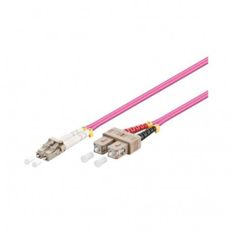 Alcasa LC/SC, 10m InfiniBand/fibre optic cable Violet