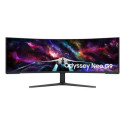 Samsung G95NC LED display 144.8 cm (57&quot;) 7680 x 2160 pixels Dual UHD Black, White