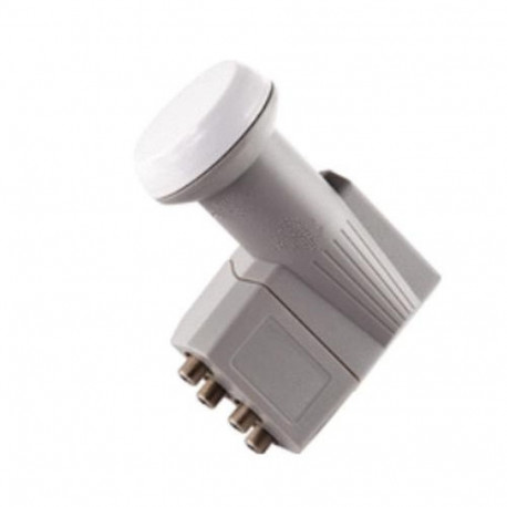 Schwaiger LNB4 Low Noise Block downconverter (LNB) 10.70 - 12.75 GHz Grey