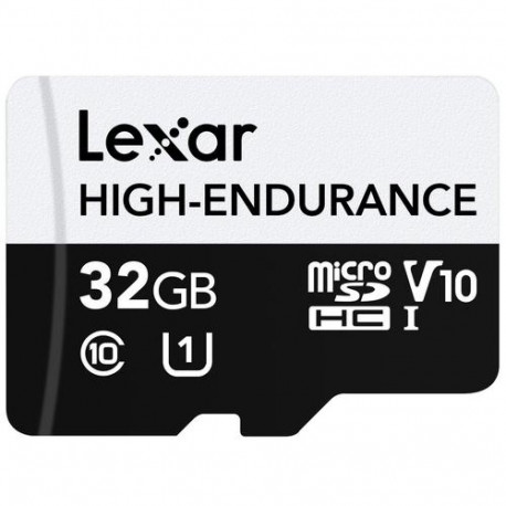 Lexar High-Endurance 32 GB MicroSDHC UHS-I Class 10