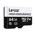 Lexar High-Endurance 64 GB MicroSDXC UHS-I Class 10