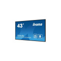 iiyama LH4360UHS-B2AG Signage Display Digital A-board 108 cm (42.5&quot;) LED Wi-Fi 500 cd/m² 4K