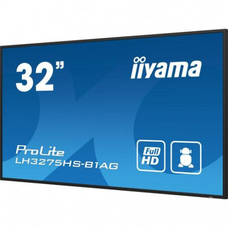 iiyama LH3275HS-B1AG Signage Display Digital signage flat panel 80 cm (31.5") LCD Wi-Fi 500 cd/