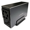 LC-Power LC-35U3-RAID-2 storage drive enclosure HDD enclosure Black 3.5&quot;