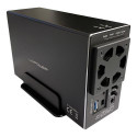 LC-Power LC-35U3-RAID-2 storage drive enclosure HDD enclosure Black 3.5&quot;