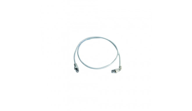 Telegärtner Cat.7 MP8 FS 600 LSZH 1.0m; 1x90-degrees networking cable Grey 1 m