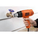 Black &amp; Decker KX1650-QS heat gun Hot air gun 740 l/min 600 °C 1750 W Black, Orange