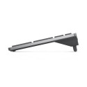 DELL KM7120W keyboard Mouse included Office RF Wireless + Bluetooth QWERTY Nordic Grey, Titanium