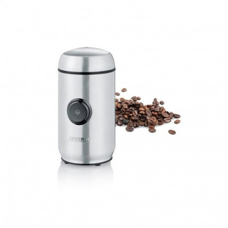 Severin KM 3879 coffee grinder 150 W Black, Stainless steel