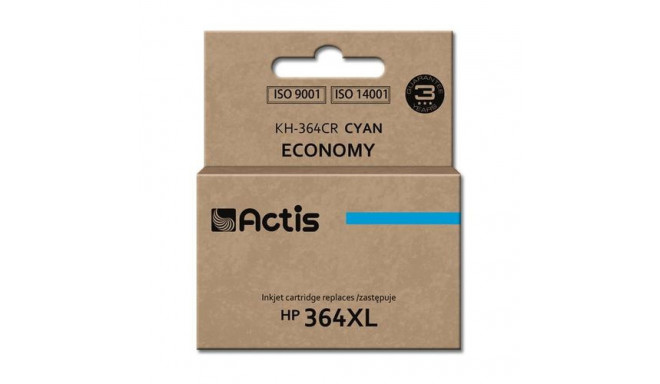 Actis KH-364CR ink (replacement for HP 364XL CB323EE; Standard; 12 ml; cyan)