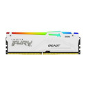 Kingston Technology FURY Beast 32GB 6400MT/s DDR5 CL32 DIMM (Kit of 2) White RGB XMP