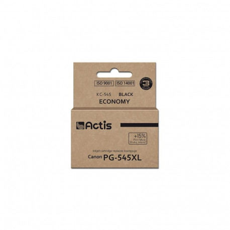 Actis KH-303BKR ink for Canon printer, replacement for Canon PG-545XL; Supreme; 15ml; 207 pages; bla