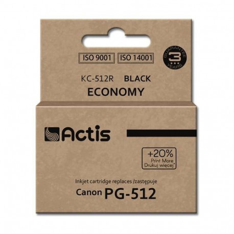 Actis KC-512R ink (replacement for Canon PG-512; Standard; 15 ml; black)