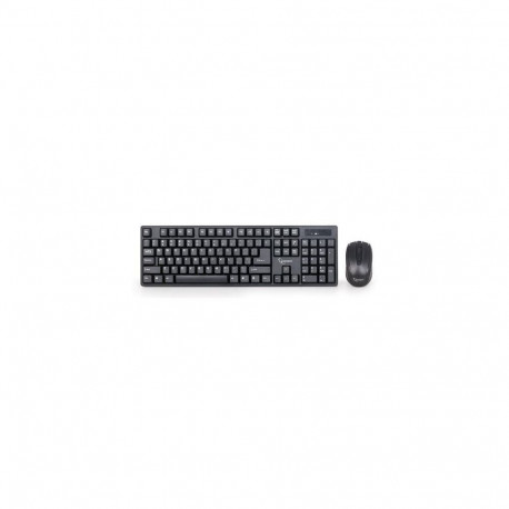 Gembird KBS-W-01 keyboard Mouse included Universal RF Wireless QWERTY English Black