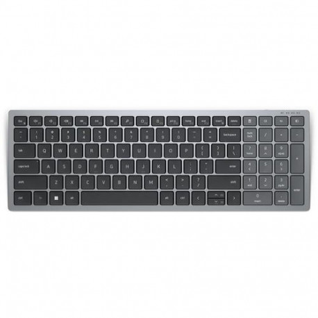 Dell Compact Multi-Device Wireless Keyboard KB740 -langaton näppäimistö, harmaa